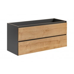 Vonios spintelė MONAKO-823 pakabinama (Grey Oak) 